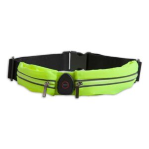Lynx | Reflecterende LED heuptas / hardloopriem (dubbel) USB