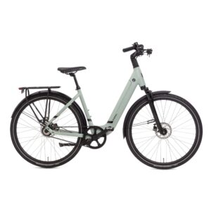 Popal | Electrische Dames Stadsfiets ARC1+ 28 Inch 47 cm Hydraulische schijfrem Matgroen