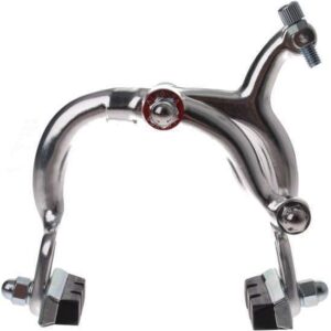 knijprem set achter aluminium zilver