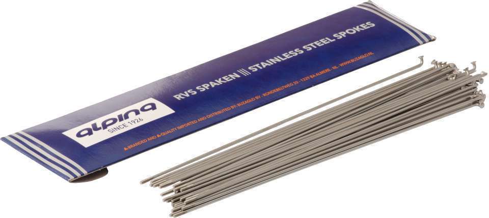 Alpina | LDR spaak RVS 14-286 zonder nippel (36st) zilver