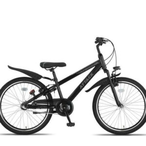 Altec | Kinder Mountainbike Attack 24 Inch Jongens 3V V-Brakes Zwart