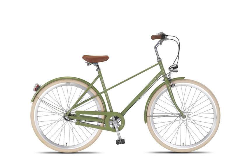 Altec | Dames Stadsfiets Palermo 28 Inch 52 cm 3V Terugtraprem Groen