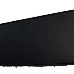 Kettingkast 28 inch lakdoek glanzend zwart 68 x 22 cm