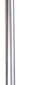 VWP-Louis Verwimp | Zadelpen Vast 26,2 x 350 mm Aluminium Zilver
