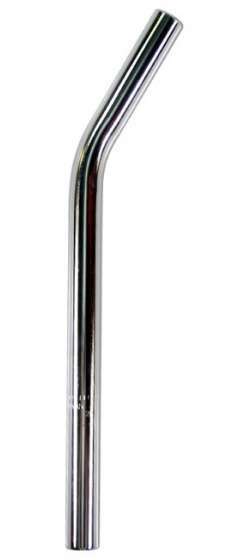 VWP-Louis Verwimp | Zadelpen gebogen BMX 25.4 x 360 mm staal zilver