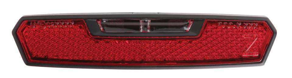achterlicht Juno e-bike 6-12V accu rood/zwart