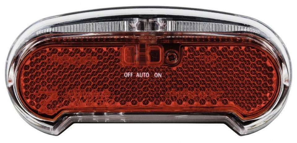 Axa | Achterlicht Riff Batlow LED batterij aan/auto/uit zwart