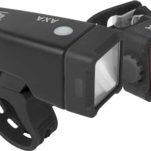Axa | Niteline T4-R verlichtingsset LED zwart