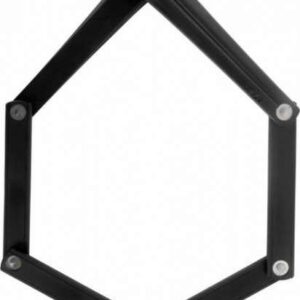Axa | Vouwslot Fold 100 cm met houder zwart