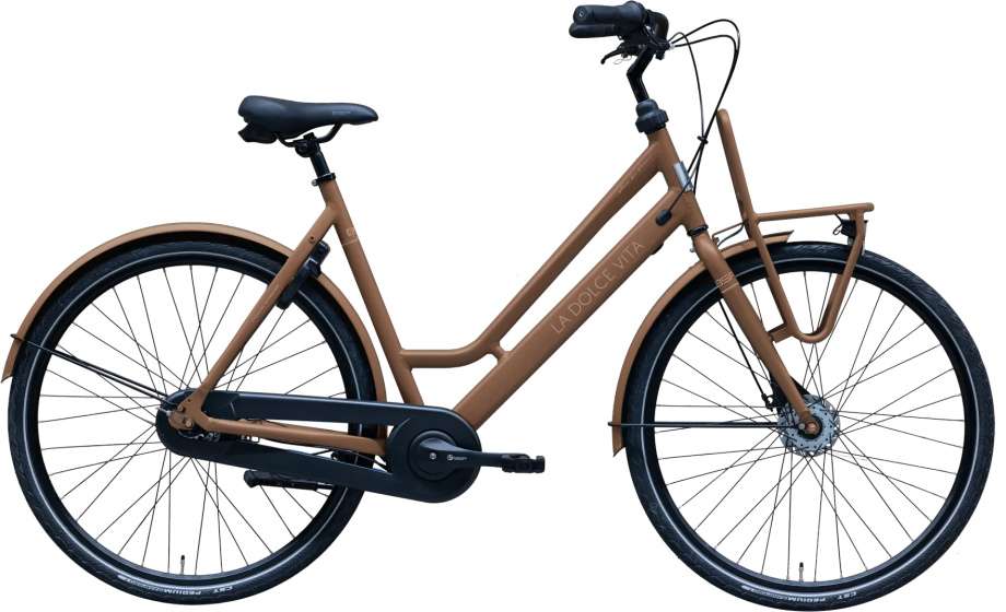 BSP | Dames Transportfiets La Dolce Vita Special 28 Inch 51 cm 7V Rollerbrake Bruin