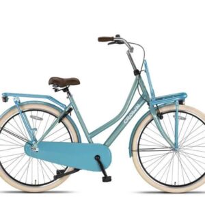 Crown | Dames Transportfiets Holland 28 Inch 53 cm Terugtraprem Lichtblauw
