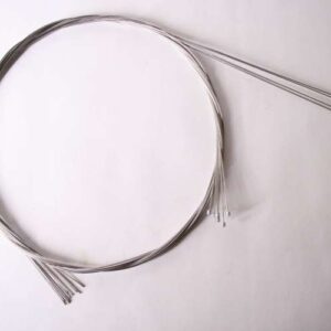 Elvedes | Derailleurkabel 225 cm / 1.1 mm Nippel 4x4 RVS Per 10