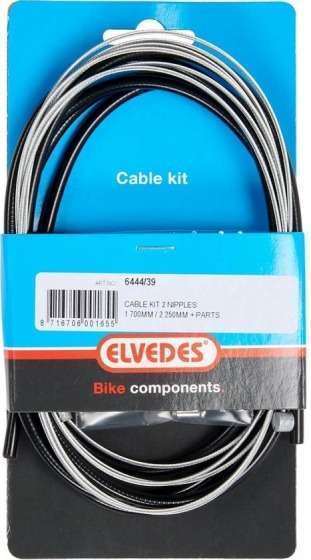 Elvedes | Remkabelset achter 6444/39 universeel 800/2250 mm zwart