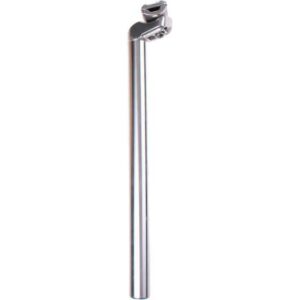 Ergotec | Zadelpen Vast 25,0 x 350 mm Aluminium Zilver