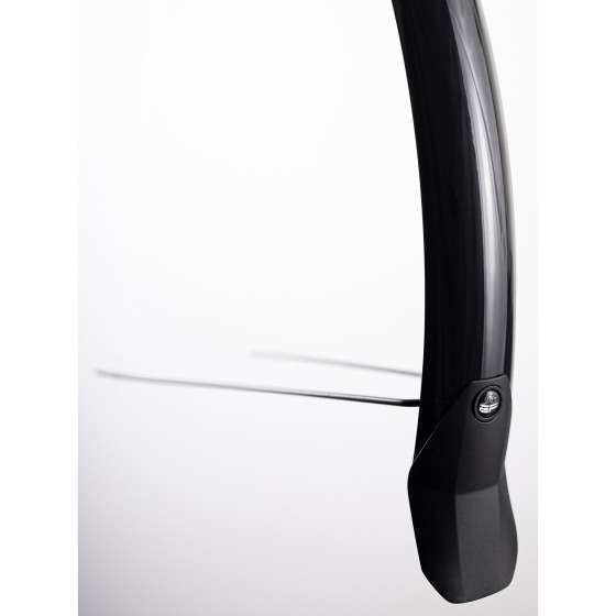 Eurofender | Achterspatbord Lampo 28" 58mm Mat Zwart