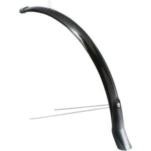 Eurofender | Snello Voorspatbord PVC 28 Inch 51 mm Glans Zwart