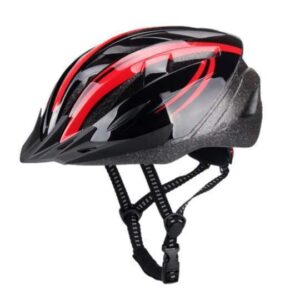 Falkx | Helm unisex rood/zwart maat 58-61 cm (L)