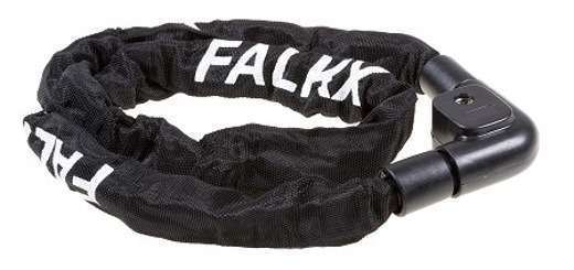 Falkx | Kettingslot met nylon hoes staal 1200 x 7 mm zwart