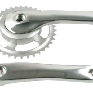 Gazelle | Crankstel Linea 38T aluminium/staal zilver