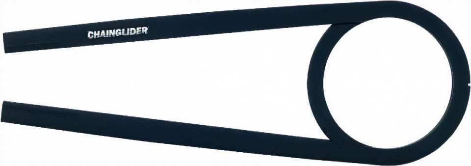 Hebie | Kettingscherm Chainglider lang 350F 455 mm 44T ABS zwart