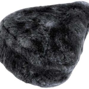 HZB | Zadelhoes 26 x 24 cm schapenvacht antraciet