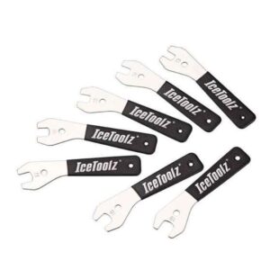 IceToolz | Conussleutelset 13-14-15-16-17-18-19 mm 20 cm zilver/zwart