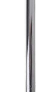 Kalloy | Stuurpen vast 25,4/280/25,4 mm zilver/zwart