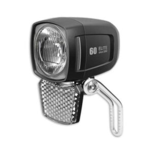 Lynx | Elite Koplamp Dynamo Sensor 60 Lux Zwart