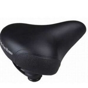 Union | San Remo zadel stadsfiets unisex zwart