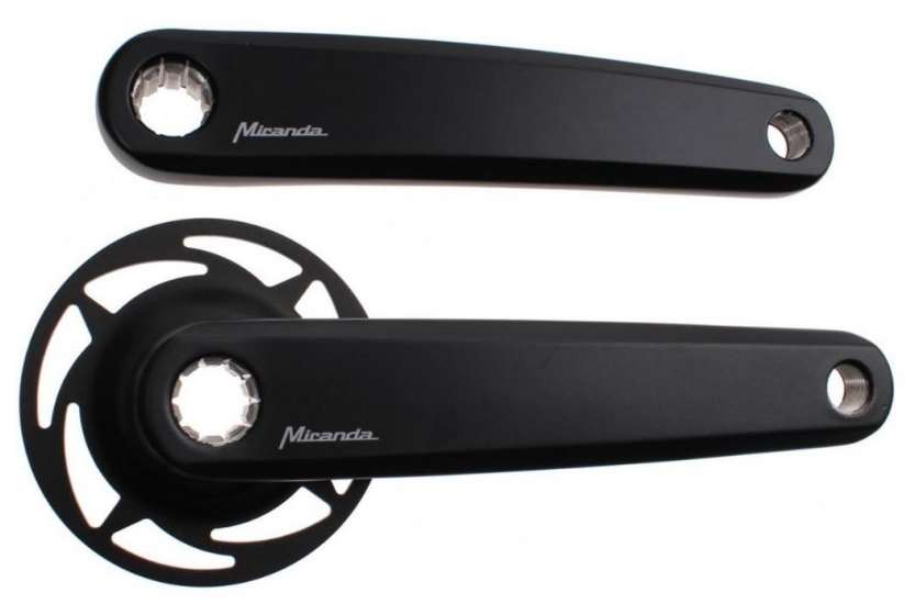 Miranda | Crankset Delta voor Bosch 2 e-bike 170 mm zwart