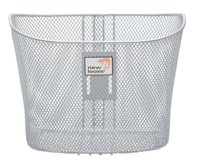 fietsmand Toscane voor 19 liter zilver