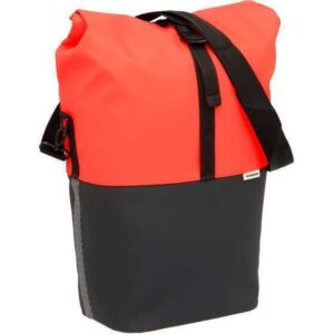 New Looxs | Nyborg enkele tas 17L waterdicht zwart/rood