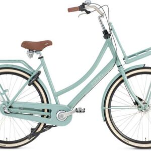 Popal | Dames Transportfiets Daily Dutch Prestige 28 Inch 47 cm 3V Terugtraprem Mintgroen
