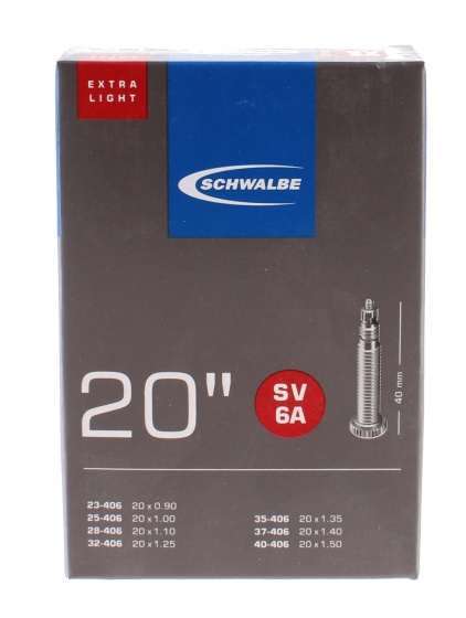 Schwalbe | Binnenband 20 x 0.90-1.50 (23/40-406) FV 40 mm