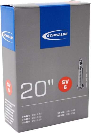Schwalbe | Binnenband 20 x 1 1/8-1.50 (28/40-406) SV6 FV 40 mm