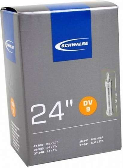 Schwalbe | Binnenband 24x1.75-1 3/8 ETRTO 28/47-507/541, Dunlop Blitz/Holland DV9