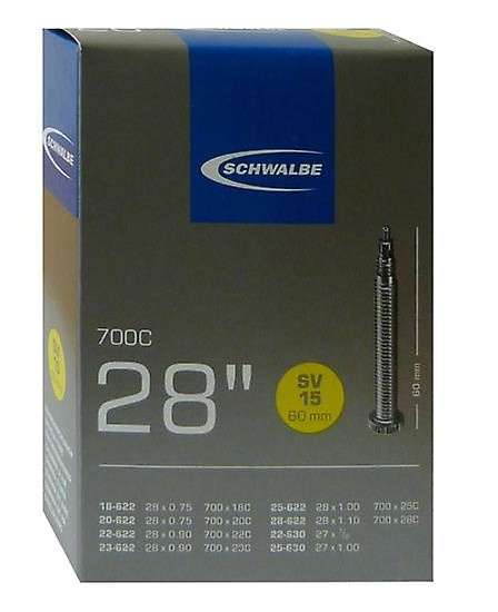 Schwalbe | Binnenband 27/28 x 0.75/1.10 (18/28-622/630) FV 60 mm