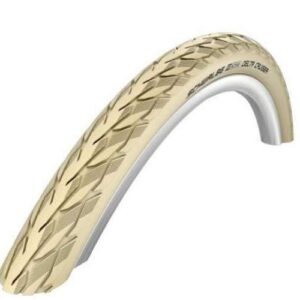 Schwalbe | Delta Cruiser Plus (Puncture-guard) Twinskin, Creme met reflectie, 28x1.40, ETRTO 37-622