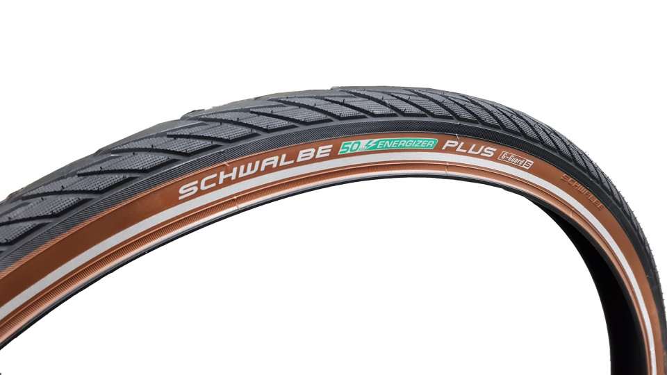 Schwalbe | Buitenband Energizer Plus 28 x 1.75 (47-622) zwart/bruin