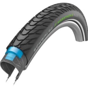 Schwalbe | Marathon E-Plus (K-guard 5mm anti-lek), Zwart met reflectie, 28x1.40 ETRTO 37-622