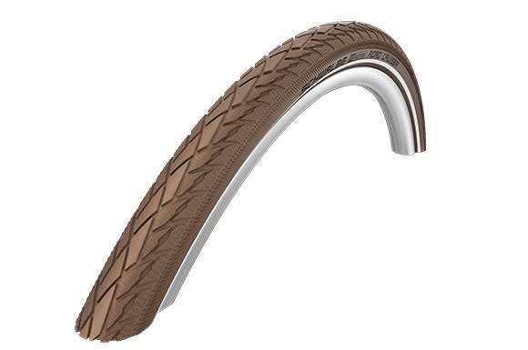 Schwalbe | Buitenband Road Cruiser (K-guard TwinSkin), Coffee met reflectie, 28x1.75, ETRTO 47-622