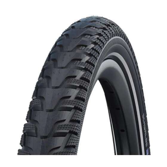 Energizer Plus Tour Buitenband 28 x 1 5/8 x 1 3/8 (37-622​​​​​​​) Zwart