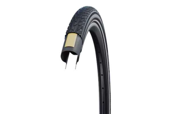 Schwalbe | Road Cruiser buitenband 28 x 1.60 (42-622) zwart/bruin