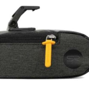 zadeltas met clip Small 0,6 liter zwart
