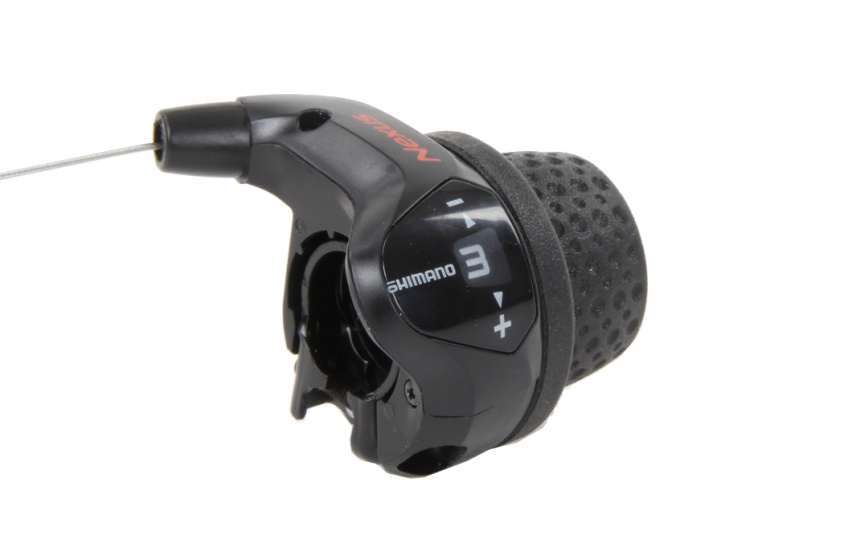 Shimano | Nexus SL-3S41E Draaiversteller 3 Speed Met kabels Zwart
