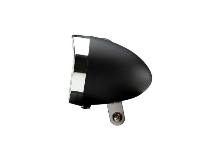 Simson | Classic Luxurious Koplamp Werkzaam op Batterijen Zwart