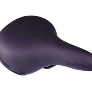 Simson | City zadel unisex zwart