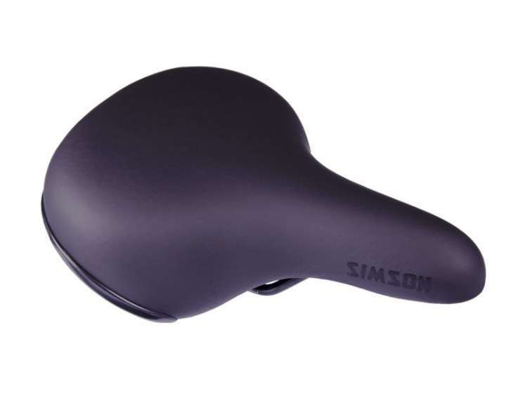 Simson | City zadel unisex zwart