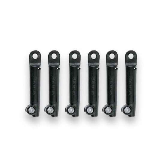 SKS | ESC Vario stekker bevestiging spatbordstangen 6 stuks zwart