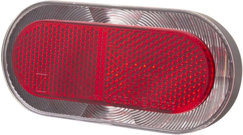 Spanninga | Achterlicht Elips XB batterij led 80 mm rood